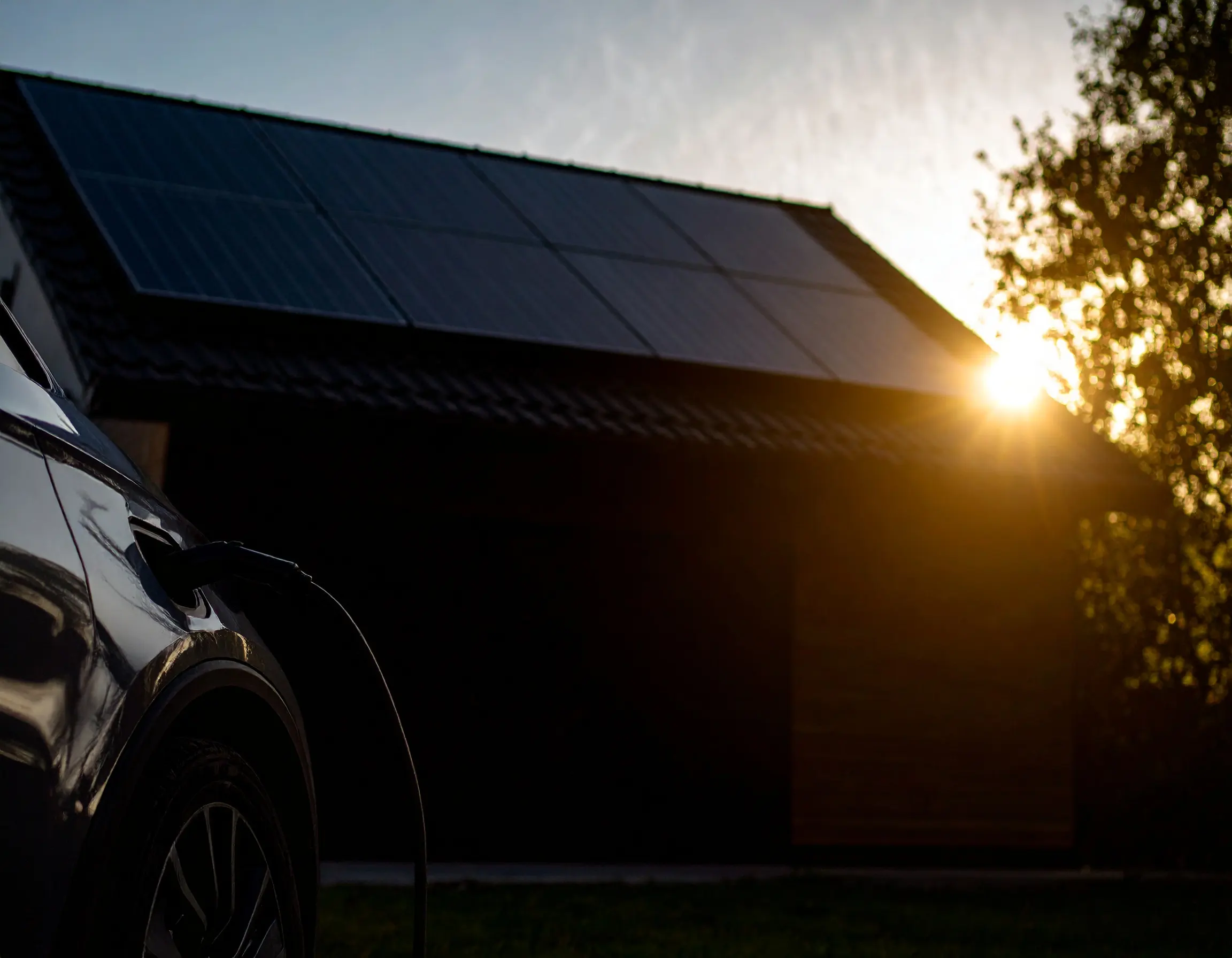 PV-Anlage mit Ladestation